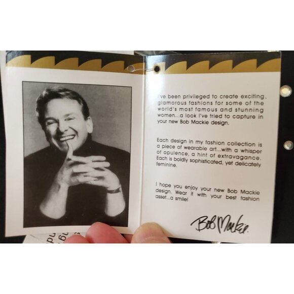 VINTAGE BOB MACKIE WEARABLE ART WOMENS SHIRT RHINESTONES SIZE 3X NWT - Picture 4 of 8